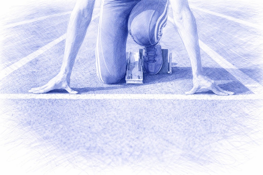 Courir Le 100 Mètres